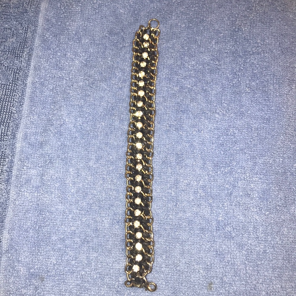 Adorable Bracelet with Rhinestones